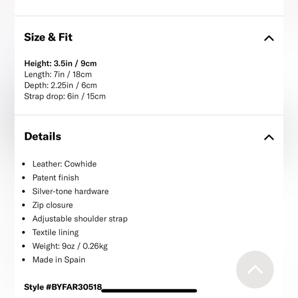 BY FAR Mini SoHo Black Patent Leather Bag date night going out shoulder bag - Picture 6 of 6